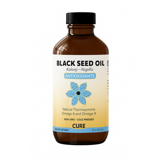 Cold-Pressed Organic Black Seed Oil