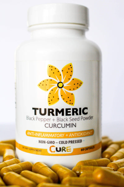 VEGAN Turmeric + Black Seed Powder Capsules
