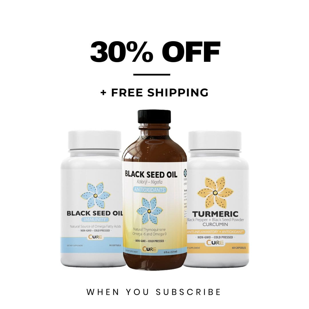 Cure Supplements Subscription Bundle - Save 30% + Free Shipping!