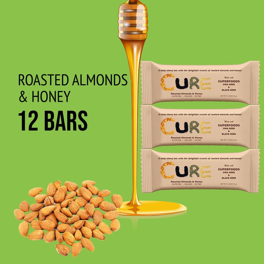 Roasted Almonds & Honey - 12 Pack